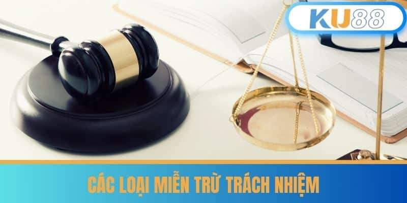 Các loại miễn trừ trách nhiệm